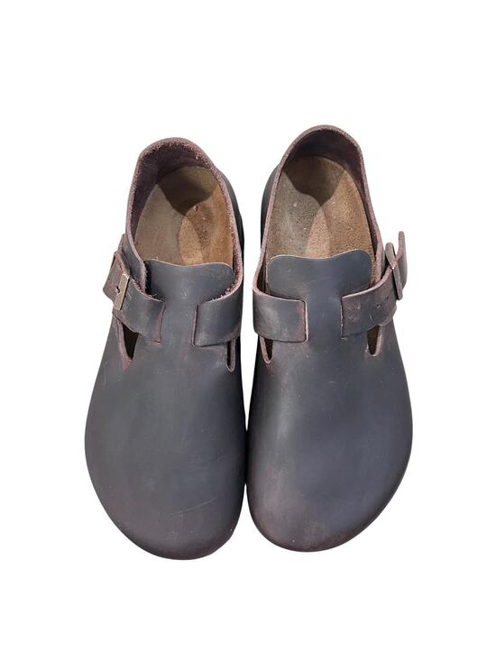 Birkenstock Oiled London Shoes Mens Size 40EU Brown Leather Slip On Comfort